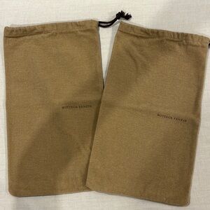 Set of 2 dust bag from Bottega Veneta 8”w x 13.5”l